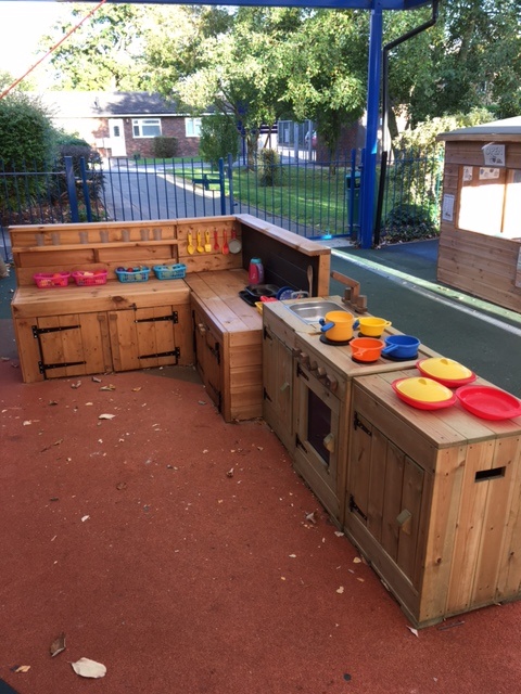 Riverbridge Primary School - Reception Outdoor Learning Area